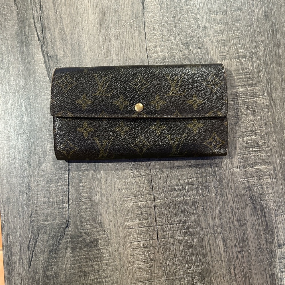 Louis Vuitton Brown Monogram Wallet